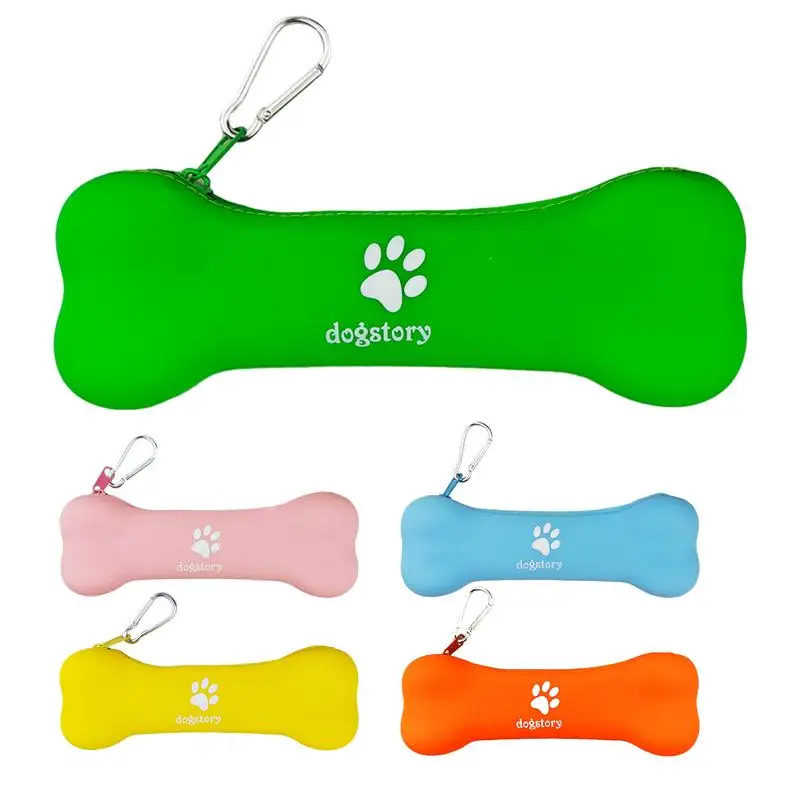 

Dog Training Pouch Training Bag Treat Pouch Waist Pouch Silicone Snack Food Container Garbage Bag Walk Outdoor Outing Pouches