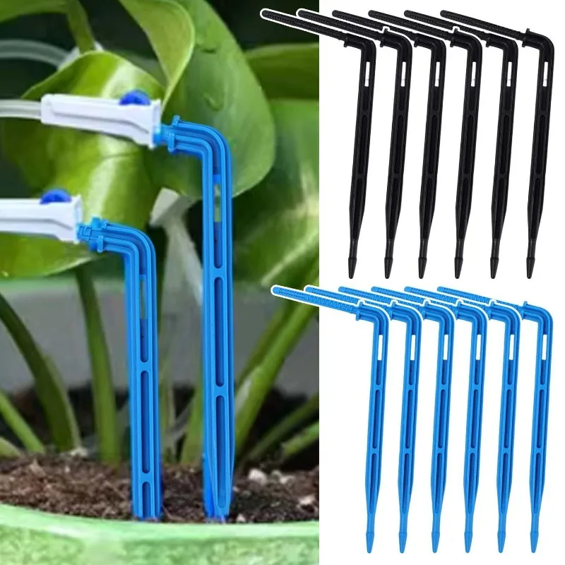 15/60pc Drip Irrigation Sprinkler Head Sprayer Drip Arrow Irrigation Transmitter Watering System Garden Greenhouse Micro Dripper