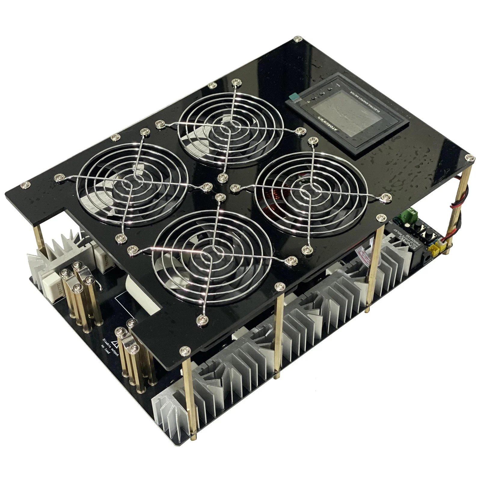 

！5000W Induction Heating Machine 5KW Induction Heater with Electric Energy Meter 70ML Crucible