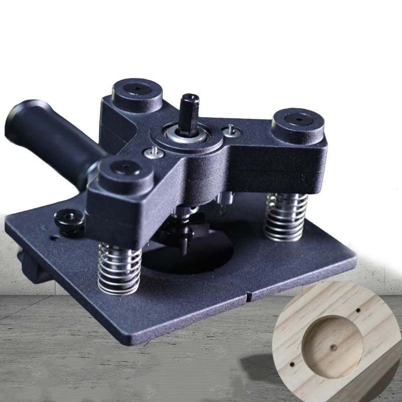 1Set 3-Axis 35mm Concealed Hinge Drilling Jig, Heavy Duty Guide Hinge Hole Drilling Guide Woodworking Tool Hole Opener Locator
