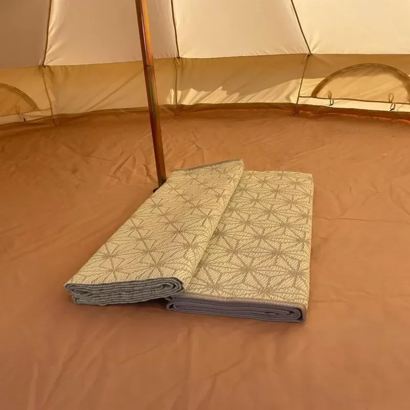 New outdoor camping bell tent floor mat-3m/4m/5m/6m camping tent carpet