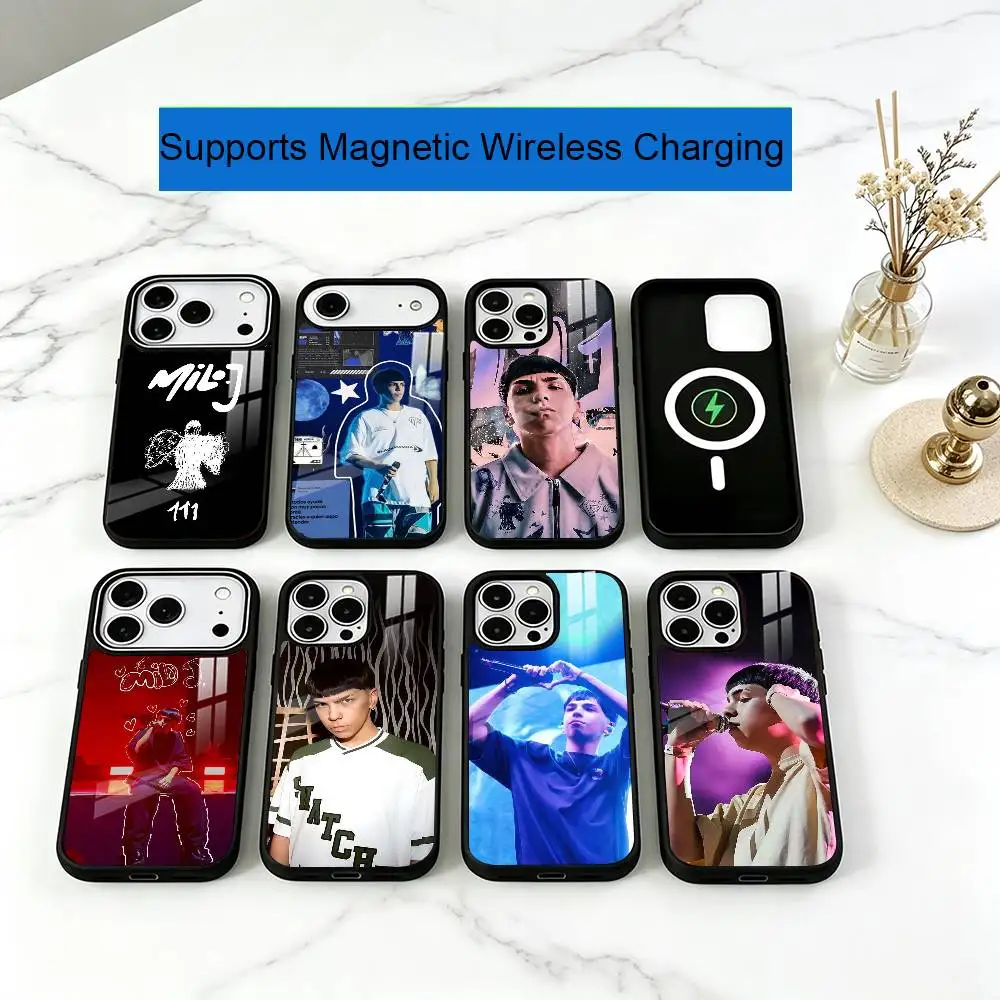 Singer M-Milo J Phone Case For iPhone17,16,15,14,13,12,11 Plus,Pro Compatible with magnetic wireless charging