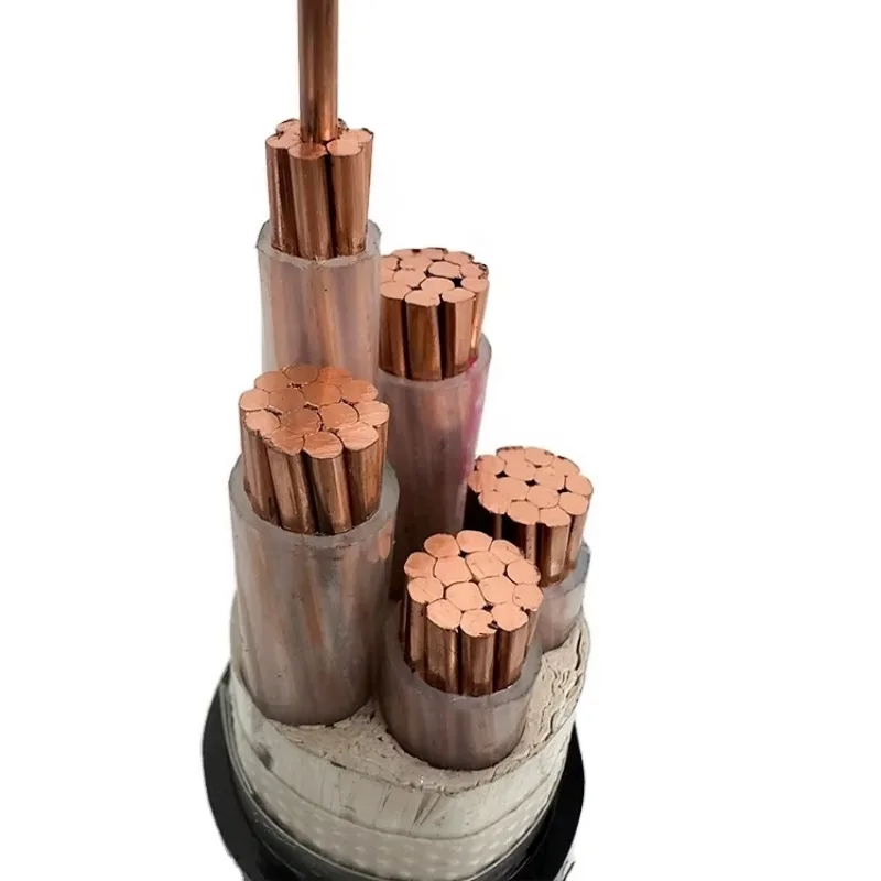 

【From China】Wholesale Copper Electric Wire Power Cable 0.6/1kV 4*70+1*35mm Non-armoured Pvc Sheath Insulated Electrical Wire Cab