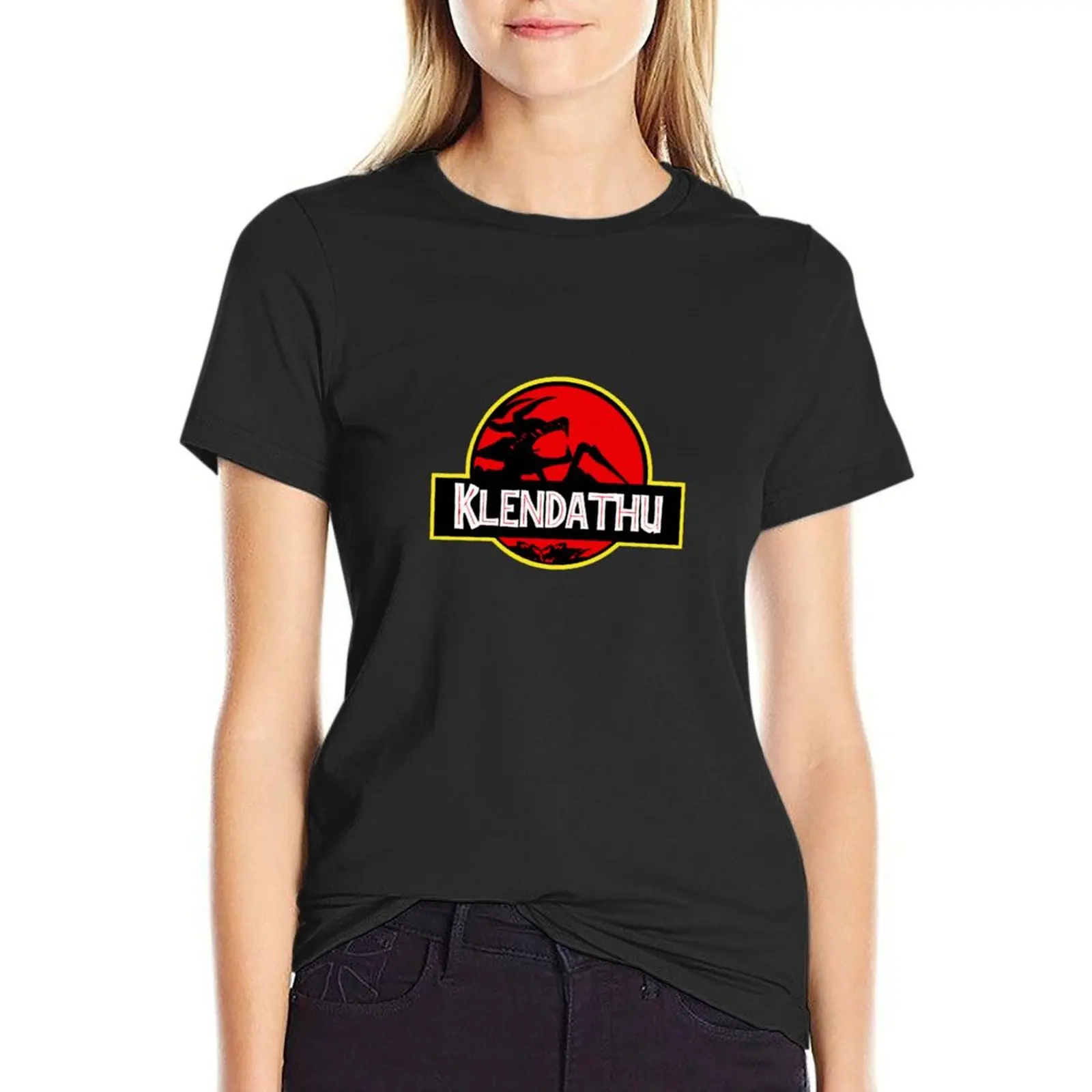 

Klendathu Starship Troopers T-Shirt Blouse animal print blanks lady clothes t shirts for Women