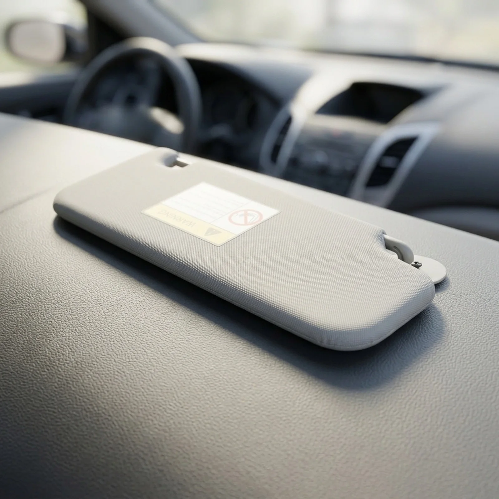 Replacement Car Sun Visor Car Sun Visor Long Term Durability OEM Specification Match ABS Material Construction