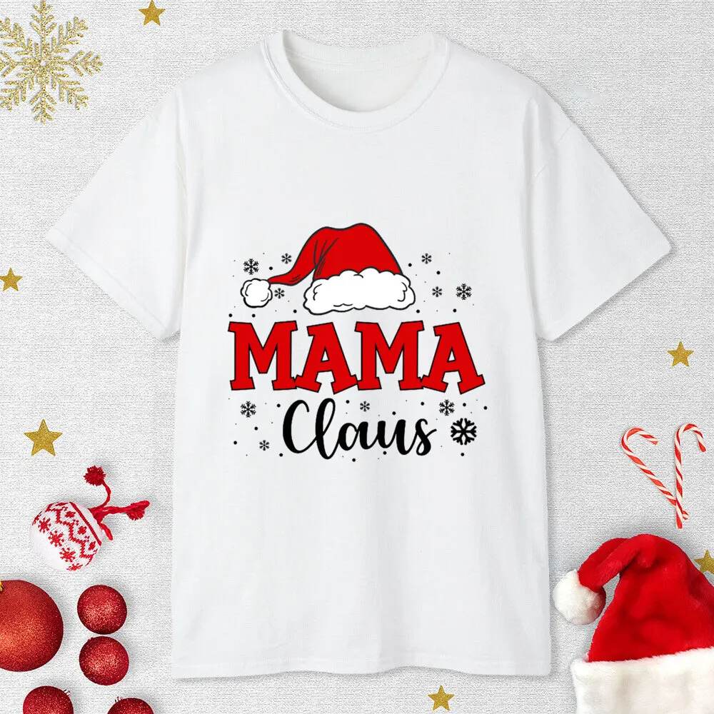 

Every Family Member Christmas T-Shirts Fashion Casual Festival Party Short Sleeve Pullover Custom Name Creative Personality Tees