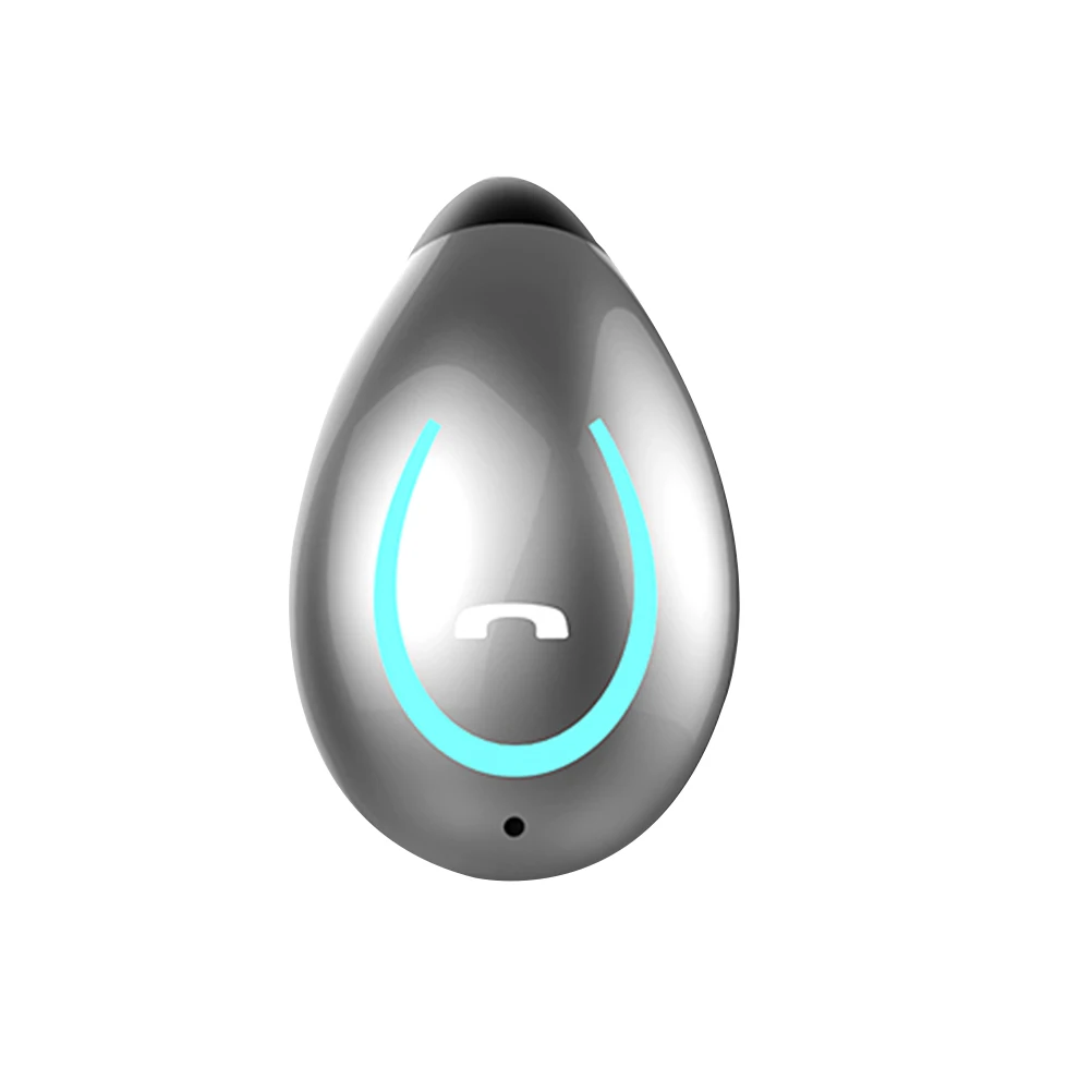 

50 mAh Wireless Earbuds Mini Invisible Headset for Clear Call Noise Isolation Lightweight Portable Stereo Earphone for Sports