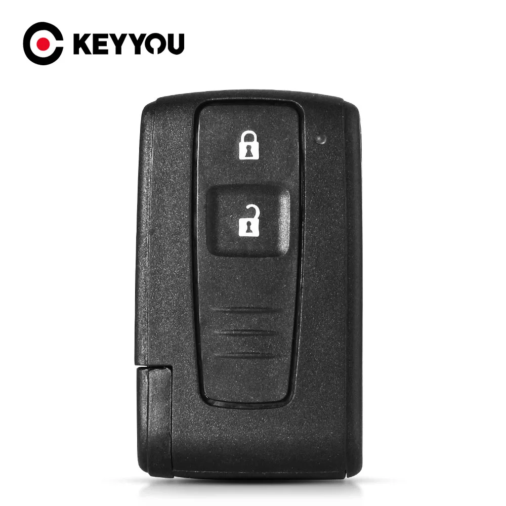 Keyyou remoto 2/3 botões caso chave do carro para toyota prius 2004 2005 2006 2007 2008 2009 corolla verso camry carro inteligente chave escudo