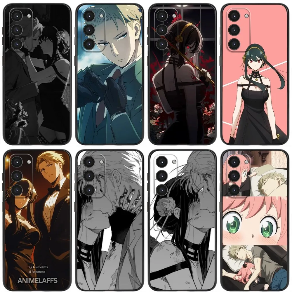 

S-Spy F-Family Phone Case For Samsung Galaxy A20,A21s,A22,A31,A32,A52,A53,A72,73,A80,A91 Soft Black Cover