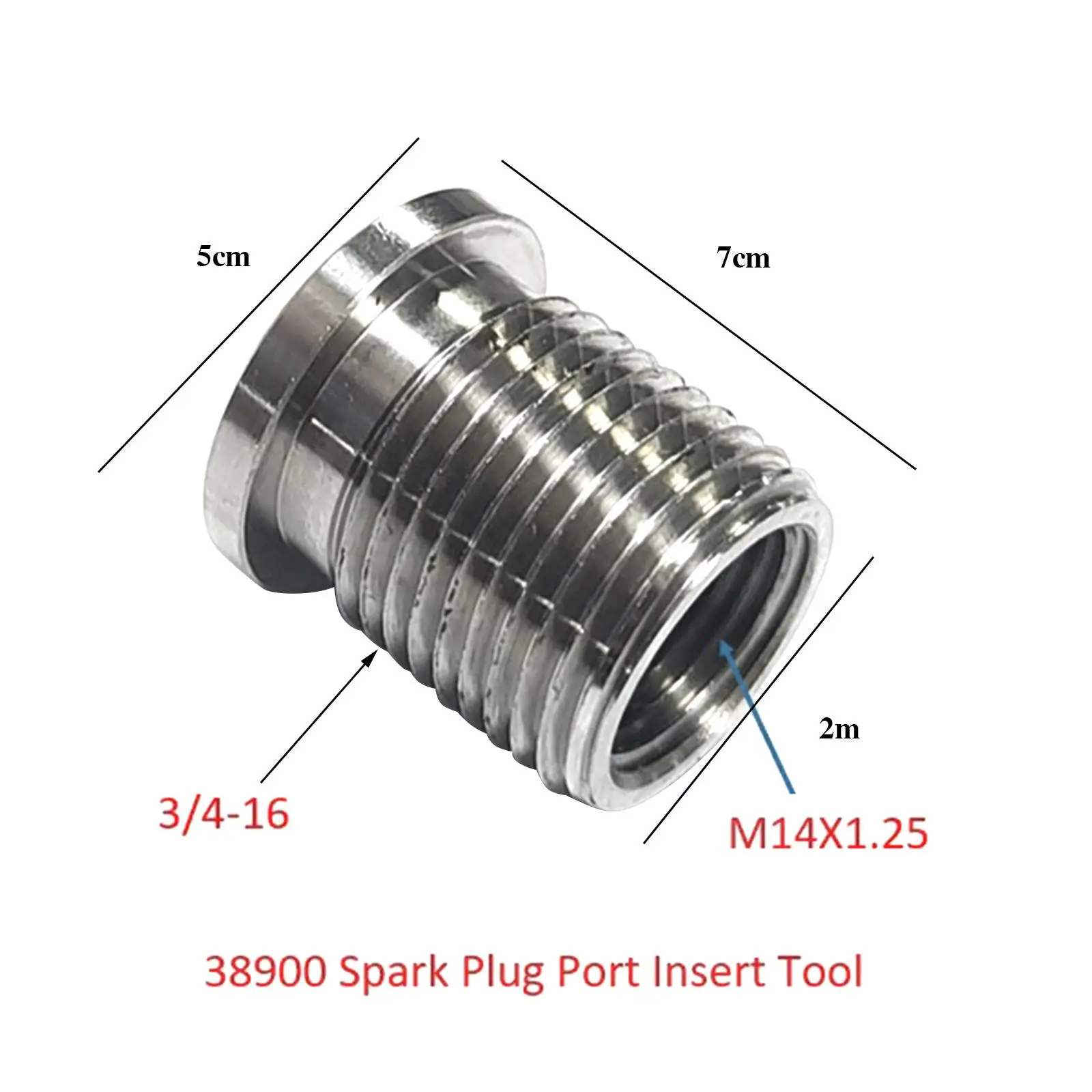 Spark Plug Thread Repair Insert 389-100 for 4. 6L 5. 4L 6. 8 V Two Engines