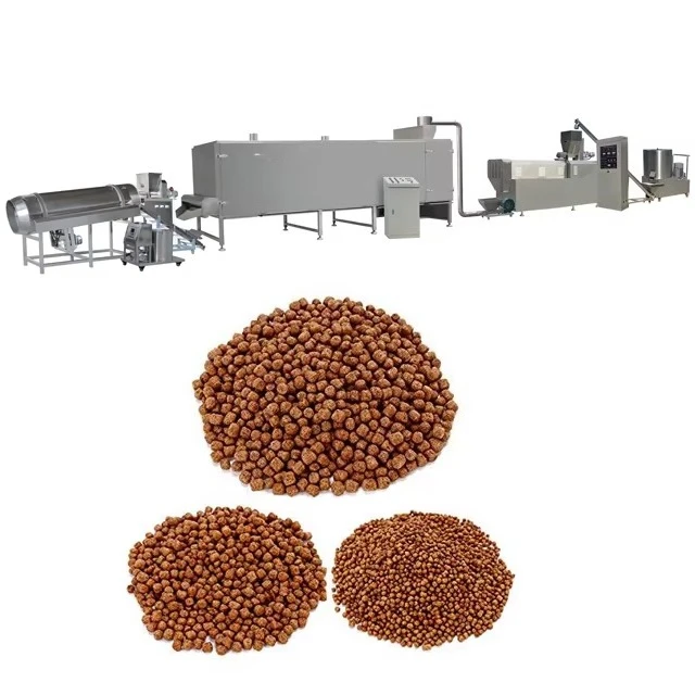 Multifunctional fish feed processing equipment sinking floating fish feed machine fish feed pellet processing production line