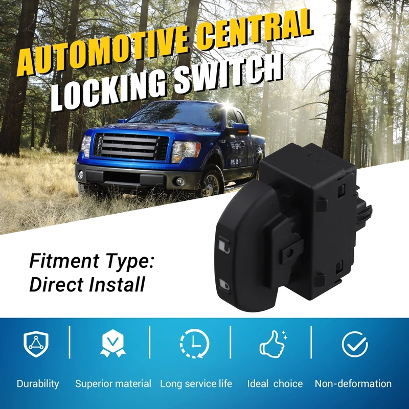 Car 9L3Z-14028-AA Central Door Lock Switch 9L3Z14028AA For Ford F-150 2009-2014 DWS212 SW7254