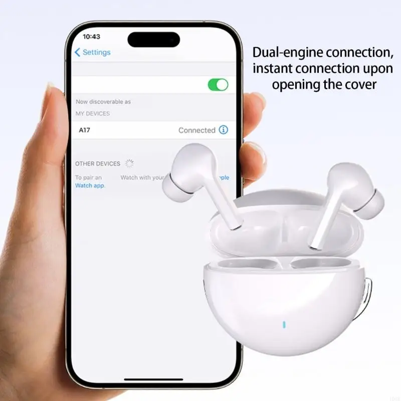 

103F Lightweight Wireless Headphones Artificial Intelligence Translator Earbuds