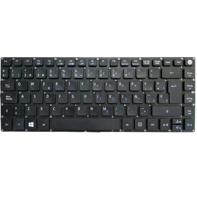 NEW Spanish SP Laptop keyboard for Acer Aspire E5-475G E5-475 E5-476G E5-422 E5-422G E5-452G ES1-420 E5-491 E5-491G