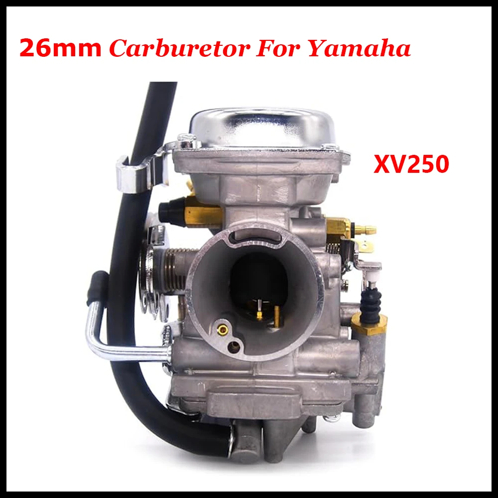 XV250 26mm gaźnik motocyklowy dla Yamaha VSTAR 250 VIRAGO 250 ROUTE66 XV250 1988-2014 akcesoria paliwowe do motocykli