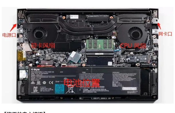 RP65W BS505HS-U2M For Gigabyte Aero 15 15X 15 X9 15W 15Y9 RP65SA CPU & GPU COOLING FAN