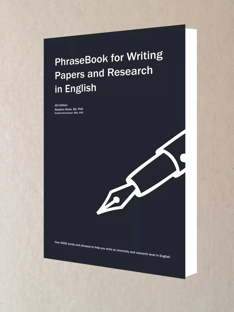 

PhraseBook For Writing Papers Research In English 4th