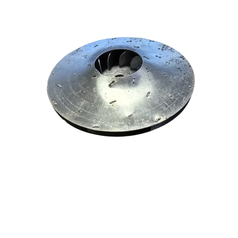 Vacuum Cleaner Parts aluminum motor impeller fan blade 9 blades 112mm diameter 8mm hole