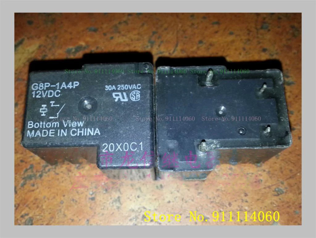 4 G8P-1A4P-V 12VDC/24VDC T90-1A-4P-12V/24V-30A the old