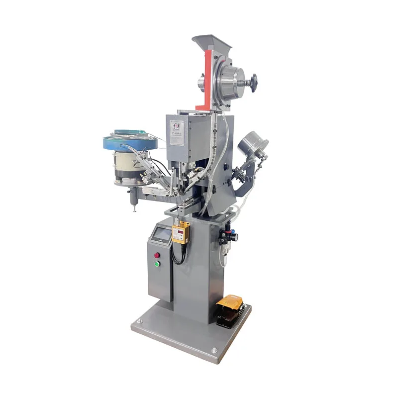 ATV&UTVJZ-989WS Automatic Hook Button Fastening Machine with Servo Motor and PLC Control System for Hiking Shoes/Safety Shoes