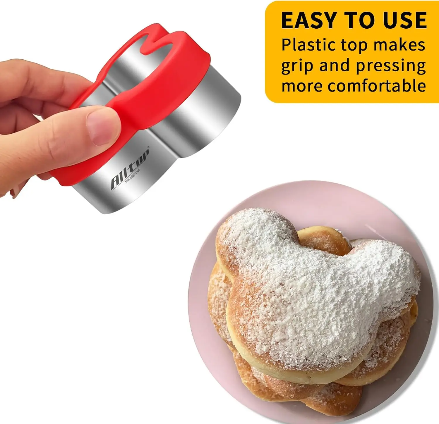 Stainless Steel Sandwich Cutters Set With Animal Food Picks Vegetable Fruit Shape Cutter for Bento Lunch Box Accessories