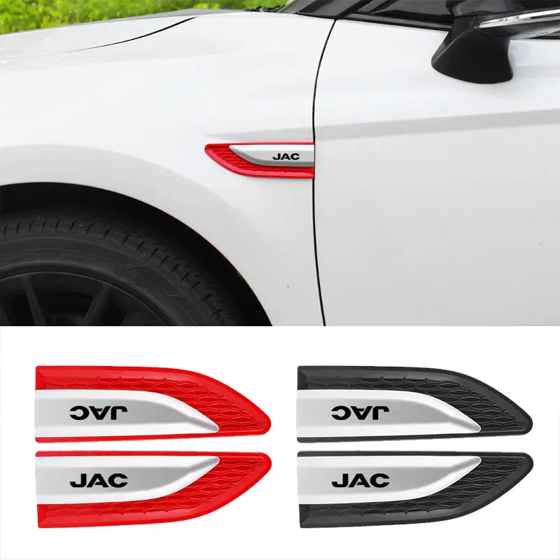 

Car Front Wheel Brow Anti Scratch Side Tuyere Fender Decor Stickers For JAC j6 js2 JS4 Refine s2 S5 E10X e30x T8pro Accessories
