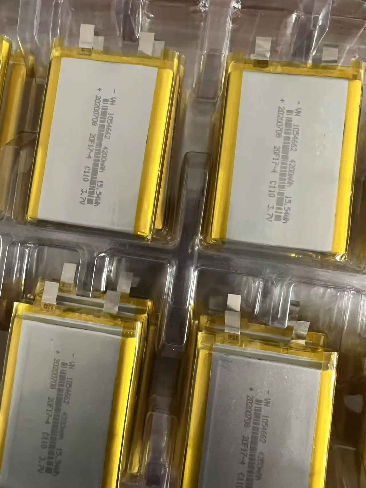 buy more will cheap Original genuine 105462 lithium rechargeable battery 4200MAH 3.7V with wire capacity of 1.25