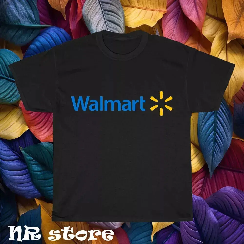 Nueva camiseta con Logo de Walmart, talla divertida S a 5XL