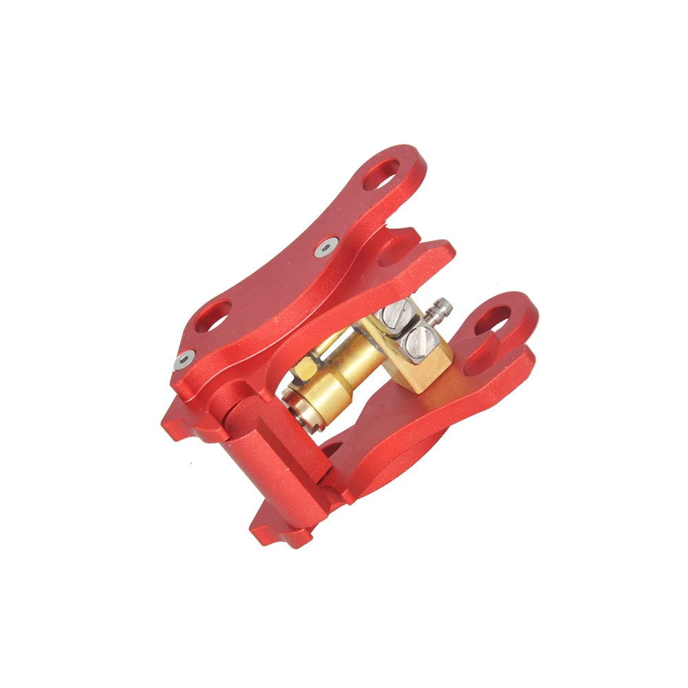 Double E EC160 Hydraulic Quick Hitch Coupler Built-in Mini Copper Cylinder For 1/14 RC E010 E111 Excavator Bucket Changer