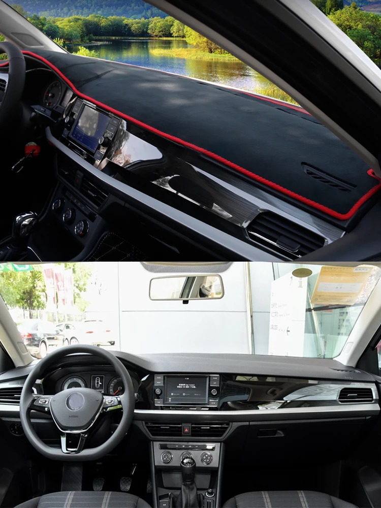 For Volkswagen VW Lavida EV 0C3 0C1 0E1 Dashmat Dashboard Cover Instrument Panel Insulation Sunscreen Protective Pad Ornaments