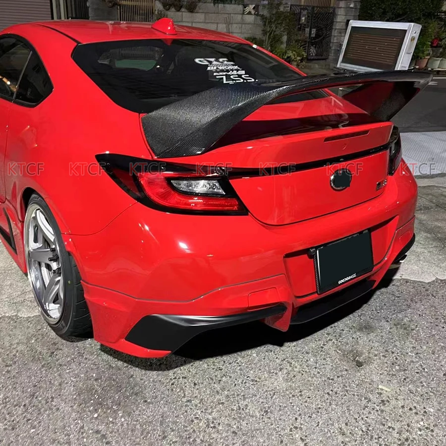 Carbon Fiber Spoiler Rear Wing Trunk Lip Spoilers Fit For Toyota GR86 Subaru BRZ MB Kit FRP Rear Lip Guide Wing 2021+