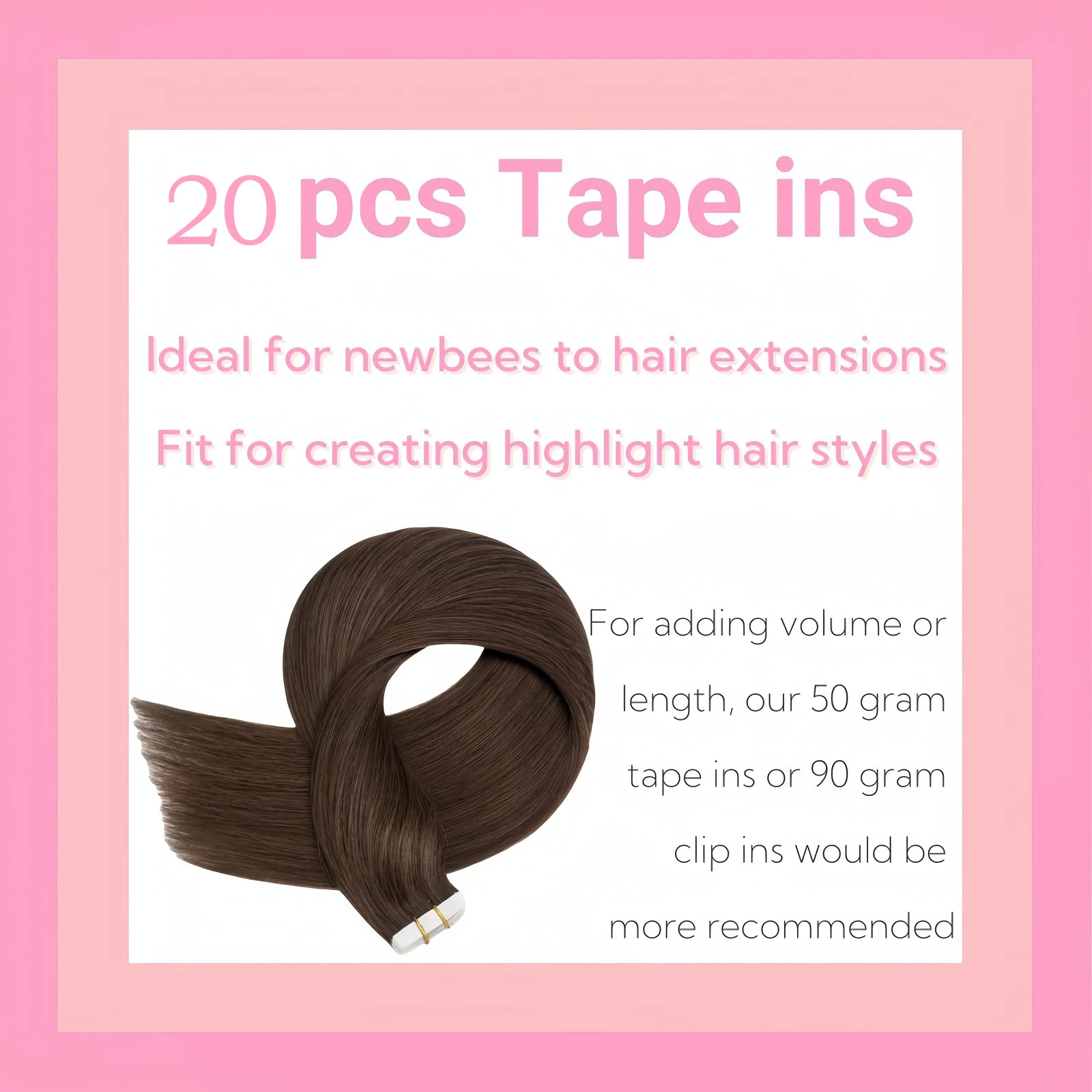 26 Inch Tape in Hair Extensions Menselijk Haar 20 Stuks Remy Tape in Hair Extensions Onzichtbare Tape in Hair Extensions voor Vrouwen # 1B