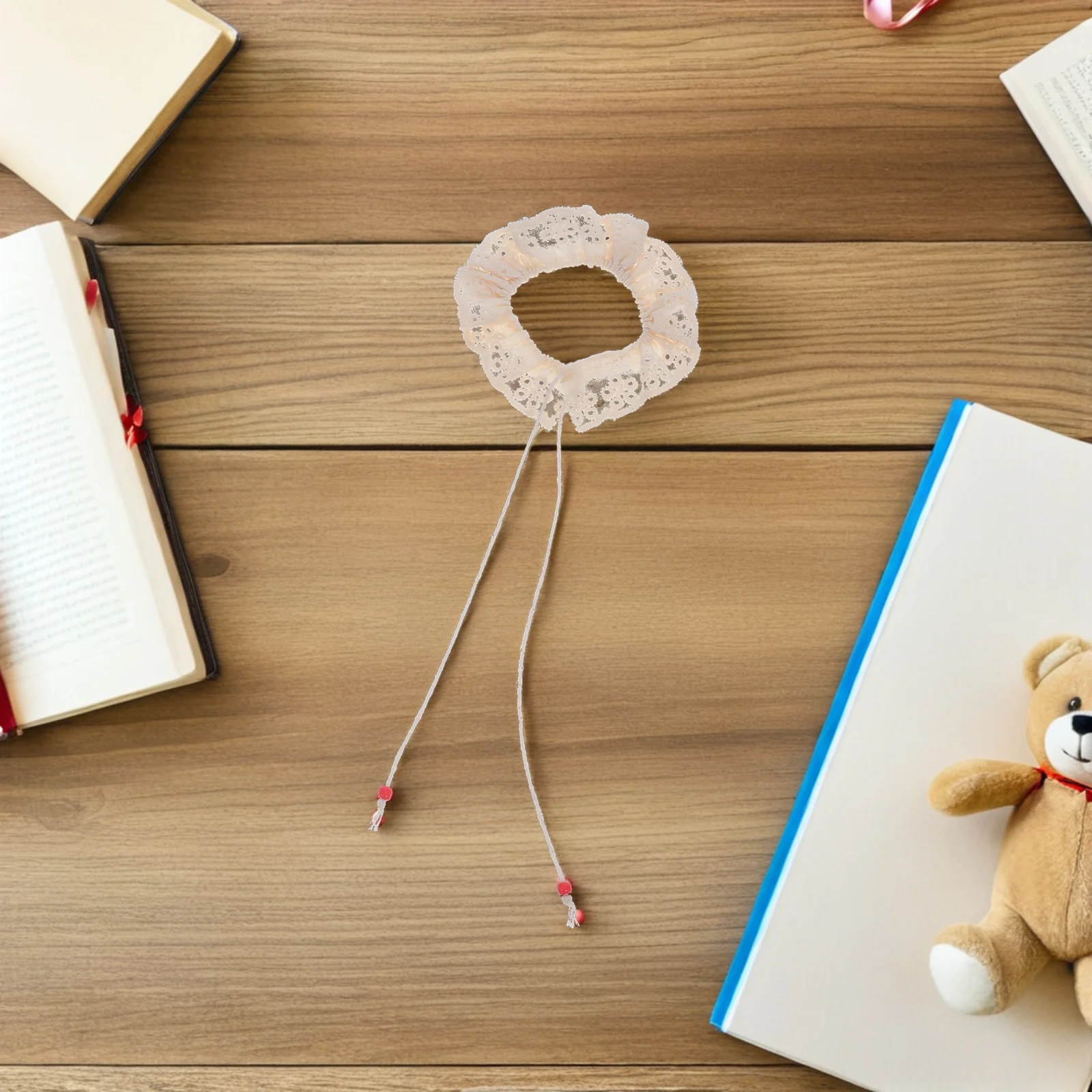 

4 шт., винтажные кружевные накладные воротники, мягкие миниатюрные кружевные воротники с рюшами для наряда, реквизит для фотосъемки, миниатюрный воротник