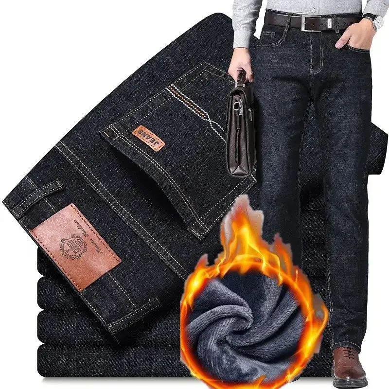 Thumbnail 4 - #6 New Mens Brushed Winter Jeans Arrivals