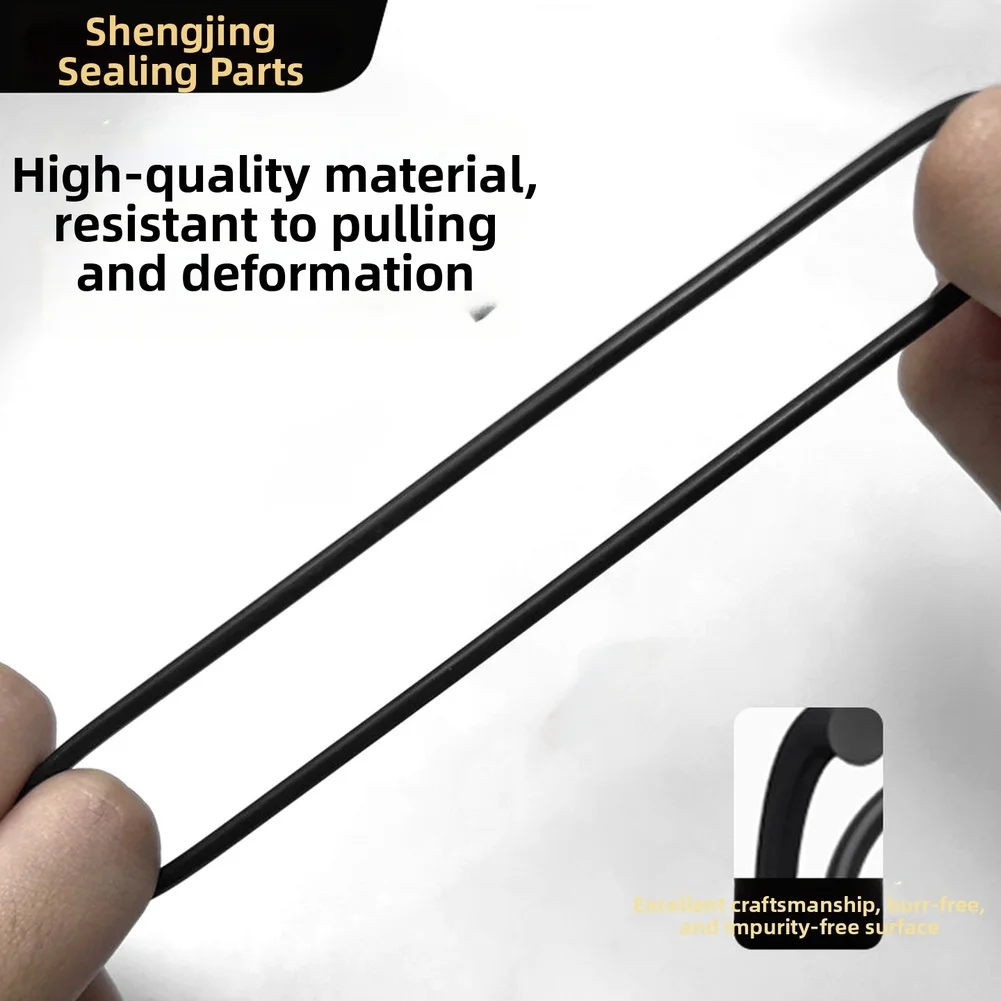 For Automotive Grade Nitrile O Ring Kit 680PCS Seals for AC Compressor Hydraulic Lines Water Pipe Sealing Applications