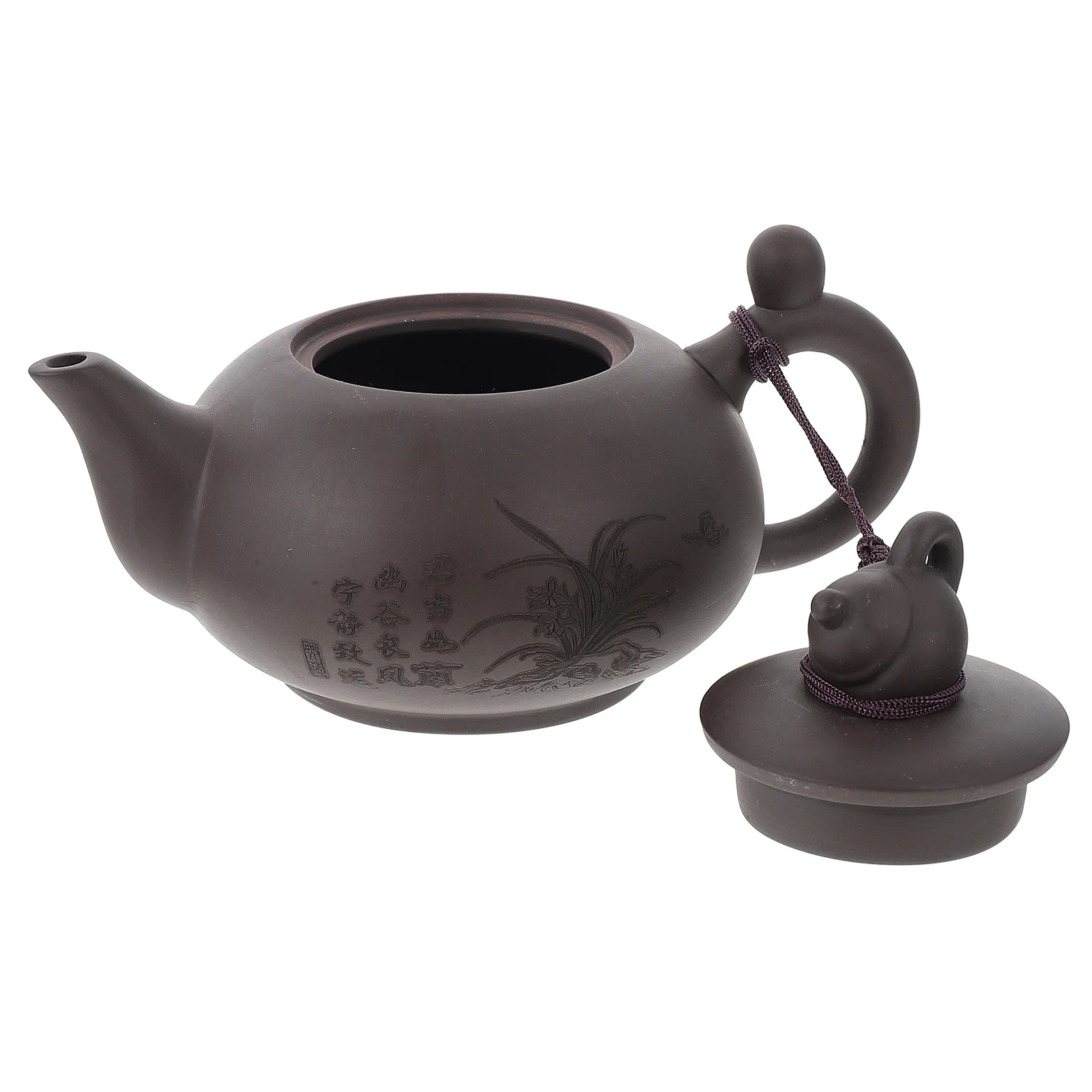 

1Pcs Vintage Ceramic Teapot Eco Friendly Porcelain Home Tea Pot Creative Double Pot for White Tea Making