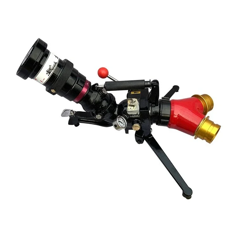 Suitable for portable mobile fast attack gun high pressure water gun fire adouble port