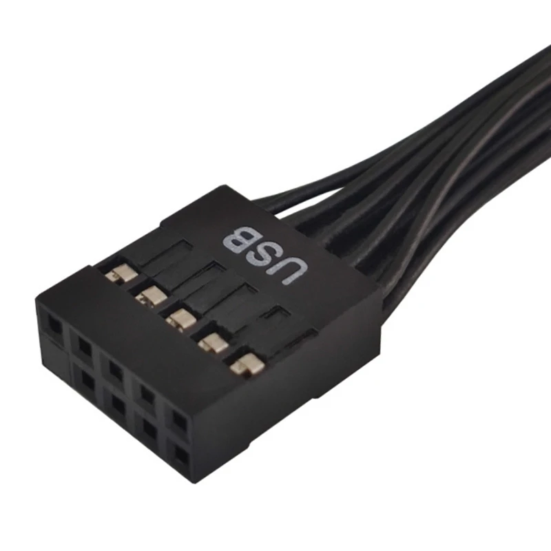 F3KE لوحة الكمبيوتر الرئيسية Usb2.0 9Pin تمديد كابل 9Pins أنثى إلى ذكر الخائن