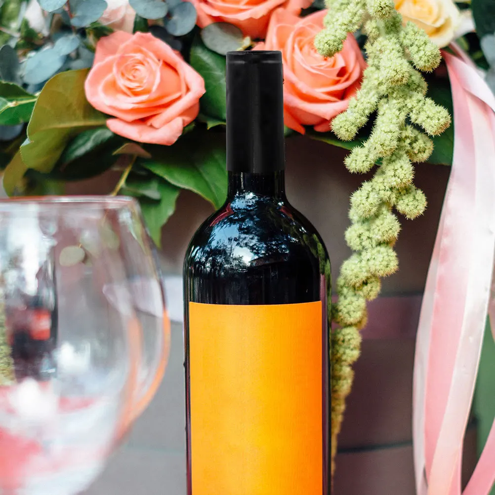 

30Pcs Heat Shrink Bottle Caps PVC Shrink Wrap Capsules for Wine Bottles Professional Sealers Wine Bottle Preserving Sealers