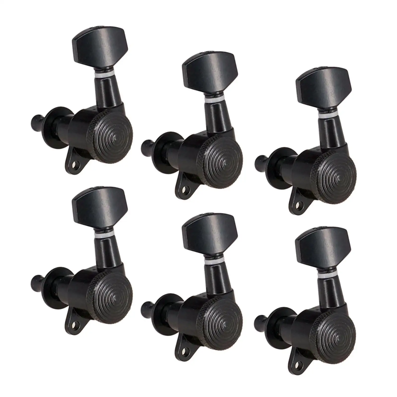 6Pack of Guitar String Peg Locking Tuners Tuning Pegs Guitar for Machine Head Guitar Parts & Accessories