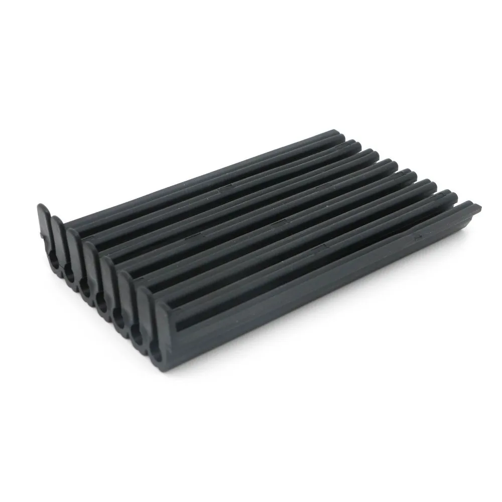 TPR Solar Roof Cable Entry Kit Multi-Channel Waterproof Solar Cable Entry Seal Cable Organizer Grooved Structure