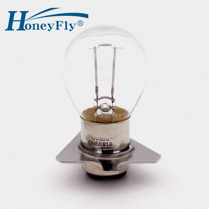 HoneyFly Optical Microscope Lamp Bulb 6V 30W P47D S35 400LM Incandescent Lamp for Zeiss OPMI 39-01-58 OQ58Z 70313 00843110