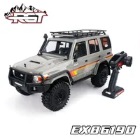 RGT EX86190 LC76 1/10 RC Cars 4WD Crawler Rock Buggy RTR 2.4GHZ 2Speed Shift Off-road Electric Remote Control Model Car Gift