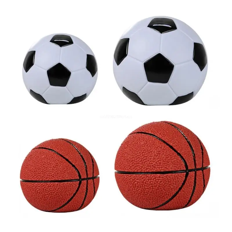 

Funny Basketball/Football Coin Jar Sports Themed Piggy Banks Money Dropship