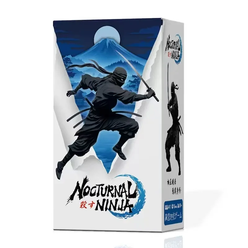 

NOCTRNAL NINJA Fast-Paced Party Game 4-11 Players Social Deduction Board Game Become the Deadliest Ninja in 15-30min