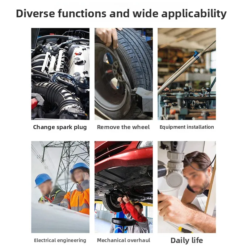 Chave de torque predefinida para reparo de pneus automotivos, máquina de reparo, quilograma, chave de torque, manga de catraca rápida