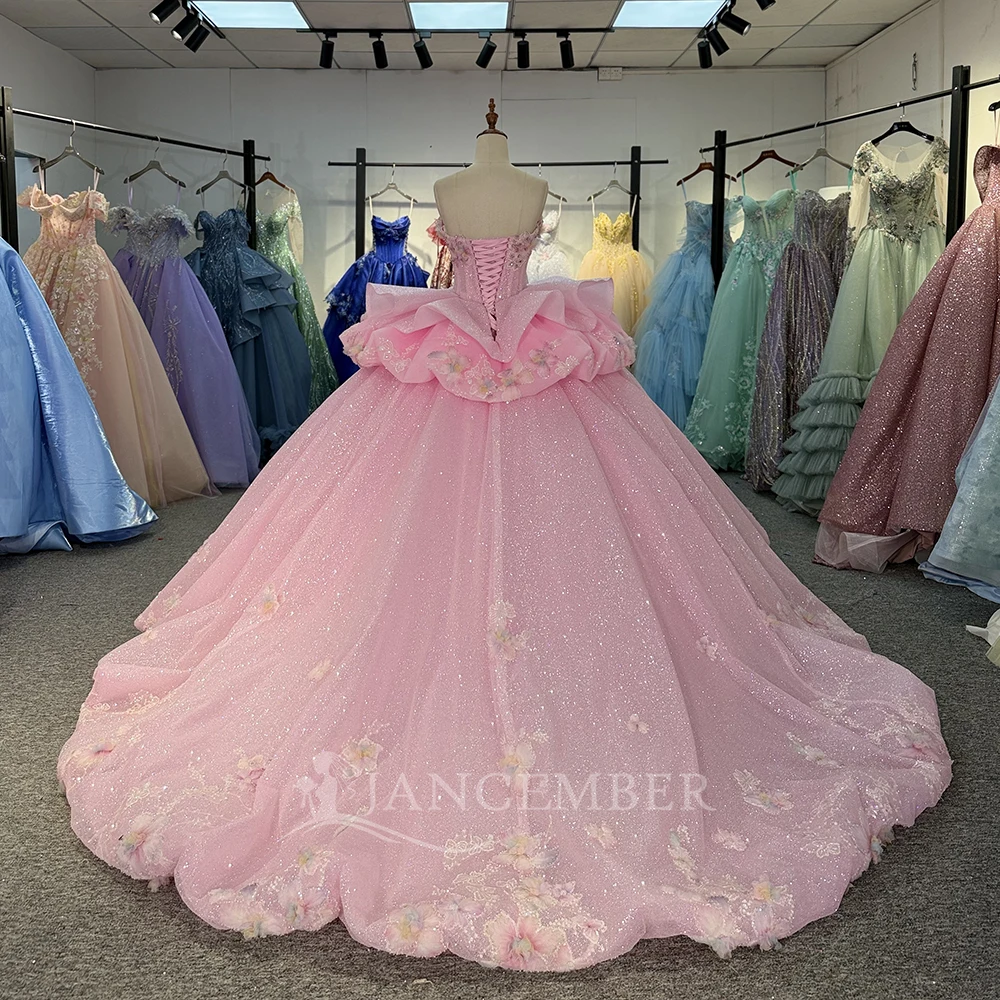 15 Quinceanera Dress 2026 Strapless Beaded Applique Birthday Ball Gown Tiered' Customized vestidos de 15 años quinceañeras