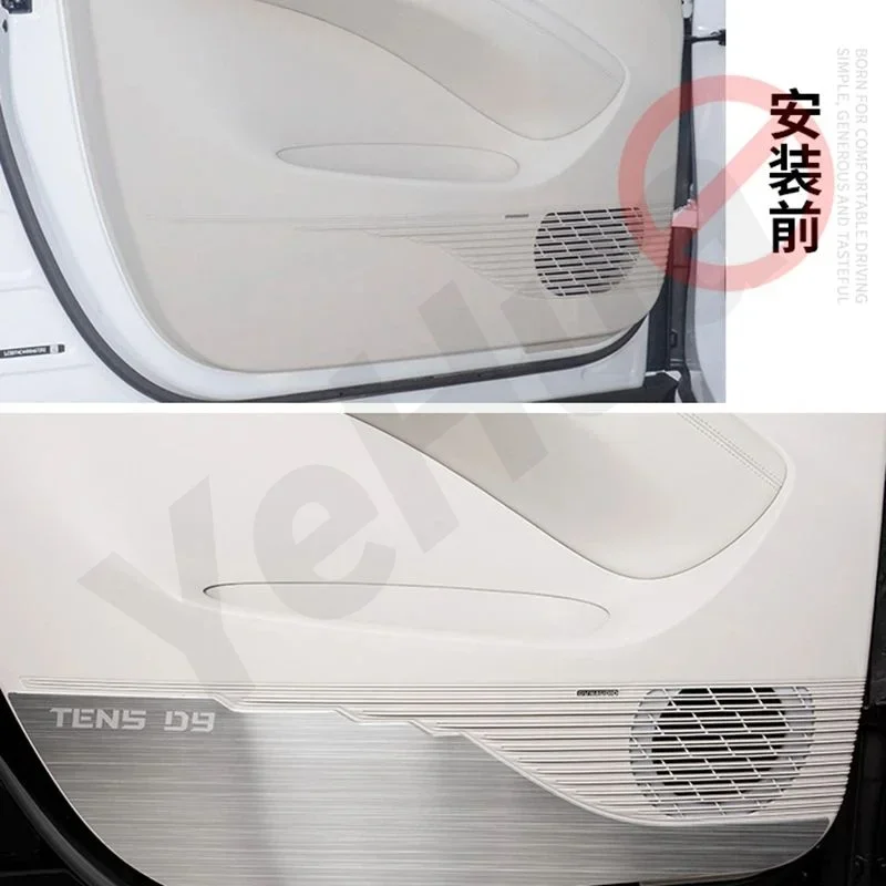 

For Byd Denza D9 2024 Car Sticker Car Accessories Para Auto Tools Car Stickers
