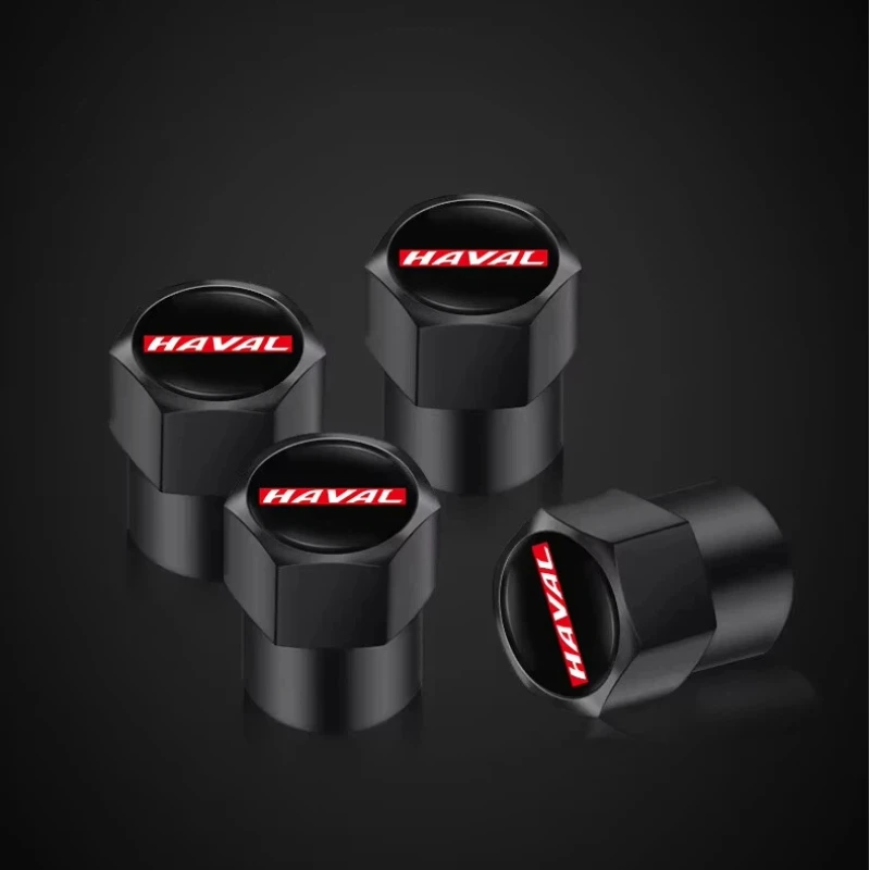 Car Tire Valve Cap Wheel Stem Air Valve Dust Cover Auto Exterior Protective Accessories For Haval Jolion H6 M6 Dargo Raptor F7 H