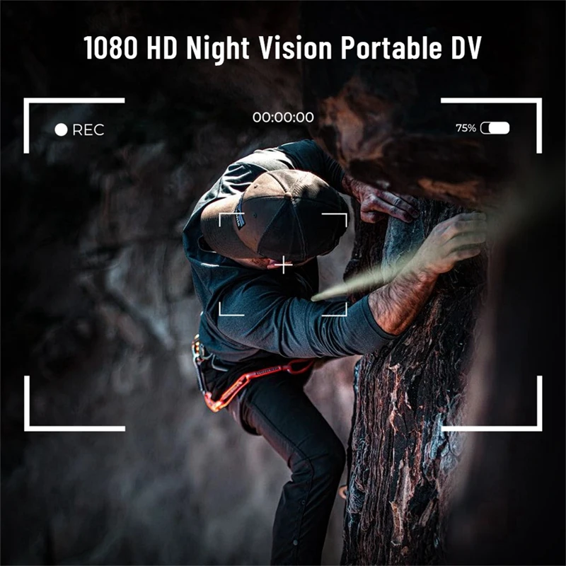 كاميرا SR-Wifi Action، كاميرا رياضية صغيرة محمولة بدقة 1080 بكسل، كاميرا اتشغيل واي فاي مع ميكروفون، توسيع بطاقة 256 جيجا